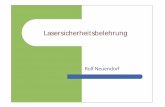 Rolf Neuendorf - chemie.uni-oldenburg.de · Schäden: IR: - tiefe Verbrennungen in der Dermis UV: - Entzündung und Reizungen im Bereich ... ( Absorption in der Augenlinse und im