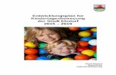 Entwicklungsplan für Kindertagesbetreuung der Stadt ... · Deutschland. Familien mit Migrationshintergrund sowie Alleinerziehende und Fami- ... Um zu betrachten, wie viele Kinde