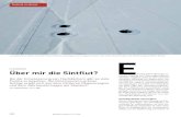 FLACHDACH Über mir die Sintflut? - dachbaumagazin.de · die DIN EN 12056-3 „Schwerkraftentwäs-serungsanlagen innerhalb von Gebäuden“, ... in der DIN 1986-100 im Anhang A, Tabel-