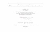 First passage times of Lévy processes over a moving boundary · First passage times of Lévy processes over a moving boundary vorgelegt von Dipl.-Math. Tanja Kramm aus Itzehoe Von