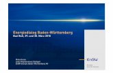 Energiedialog Bad Boll EnBW - ev-akademie-boll.de · Windkraft › EnBW Dächer Programm Baden-Württemberg ... EnBW treibt die Entwicklung der E-Mobilität strategisch voran. 12