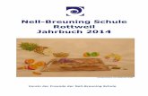 Nell-Breuning Schule Rottweil Jahrbuch 2014 · A. Verkehrsprävention Junge Fahrer ..... 67 XX. IMPRESSUM..... 68 . Nell-Breuning Schule Jahresrückblick 2014 ... buch ist gefüllt