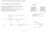 8. Eindimensionale (1D) quantenmechanische … · Beispiele: mechanischer Oszillator, z.B. Federpendel ... Bewegungsgleichung des harmonischen Oszillators allgemeine Lösung Frequenz