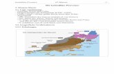 Die kristalline Provence Mauren.pdf · Lage, Ausdehnung – Zwischen Hyères und Fréjus. – Hauptrichtungen der Kammlinien ... • S: zerklüftete und oft steile Küste zum Mittelmeer.