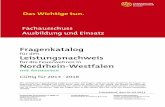 2013 Fragen und Antworten Leistungsnachweis FF .Verband der Feuerwehren in NRW e.V. Verband der Feuerwehren