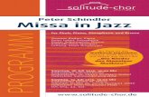 Peter Schindler Missa in Jazz - Solitude-Chor Stuttgartsolitude-chor.de/medien/Projektseiten/2015/Jazz/SoC_Programmheft... · Zu Gast ist der Wolfbusch-Jugendchor Leitung: Edith Hartmann