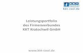 Leistungsportfolio des Firmenverbundes KKT … · • fachgerechte Planung, zugeschnitten auf individuelle Konzepte ... wie z.B. ein Wildkühlanhänger für das Thüringer Ministerium