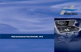 Abwassertechnik A4 - haerke.de · Kanalsanierung Sanitation of sewers Packer..... Packers..... 18-20 Gerätschaften für die Kanalinspektion Devices for the sewer inspection and for
