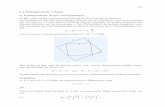 x 4 Pythagoreische n-Tupel a) Pythagoreische Tripel …hn213me/mt/w13/geschichte/geschichte4.pdf · Damit ein pythagoreisches Zahlentripel entsteht, m ussen a und b so gew ahlt werden,