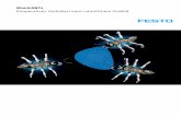 BionicANTs - festo.com · Besonderheiten der Ameise Ameisen gelten als emsige Arbeiter, die das Hundertfache ihres Körper- gewichts tragen können. Sie leben in großen Staaten mit