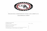 Deutscher Dalmatiner-Club von 1920 e.V. Zuchtbuch 2007 · Stephanie Rießland Am Hopfenberg 32 . 37345 Weißenborn/Lüderode 26773 – 26778 Isfeld (vom) Gerdemann Dierk Kalksbecker