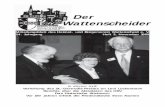 Wattenscheider 3 1999 · Seite 9: Reise nach Soest Seite 10:HBV Mitgleider besuchen und "erarbeiten" sich Marburg Seite 12:Sachsen: ein großartiges Erlebnis ... der Wattenscheider