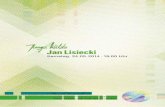 Jan Lisiecki - Konzerthaus Dortmund · PDF file– Ende ca. 20.50 Uhr – ... Sekunden und 16 Takten vorbei. Wie zweiunddreißigstel-Noten in eine sinnvolle musikalische Struktur zu