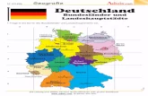 Geografie com Deutschland - aduis.de · Hannover Magdeburg Düsseldorf Stuttgart Bayern Hessen Saarland Thüringen Brandenburg Berlin Bremen ... wo das Bundesland oder die Landeshauptstadt