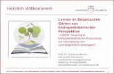 Herzlich Willkommen! - uni- · PDF fileProf. Dr. Susanne Menzel, Universität Osnabrück, Fachbereich Biologie/ Chemie, Abteilung Biologiedidaktik, menzel@biologie.uni-osnabrueck.de
