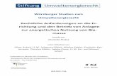 Würzburger Studien zum - Stiftung Umweltenergierechtstiftung-umweltenergierecht.de/wp-content/uploads/2016/03/... · Rechtliche Anforderungen an die Errichtung und den Betrieb von