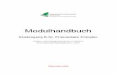 Modulhandbuch - hs-rottenburg.net · 31 Biokraftstoffe u. stoffliche Nutzung 32 Biomasselogistik 33 Pflanzenbauverfahren ... Voraussetzungen nach Prüfungsordnung: Keine ... die chemische