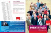 SPD Unsere Kandidaten tische So funktioniert die … · 2014-04-30 · So funktioniert die Kommunalwahl orschlag 1 tische tei Deutschlands 1 a Fink ... Martin Schulz unser Präsident