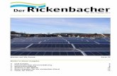 Nr. 375 / Februar 2014 - rickenbach-zh.ch · folie im Freibad Grafenwisen Bei der Sanierung des Schwimmbades Grafen- ... kleidung nicht mehr antrat, stand fest, dass wir im 2014 ohne