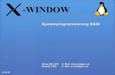 -WINDOW - cs.hs-rm.deweber/sysprog/proj08/xwindow.pdf · -WINDOW Systemprogrammierung SS08 Ahlam BEJJATI E- Mail: ahlam.b@gmx.de Mustafa KADI E- Mail: m.kadi@gmx.de 03.06.08