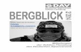 Mitteilungen der Sektion Flensburg des Deutschen …dav-flensburg.de/wp-content/uploads/2014/06/Bergblick_2014-02.pdf · Zinsen 24 -- DAV München 11.426 12.500 Nordwestdt. SV 537