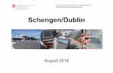 Schengen/Dublin - eda.admin.ch · Definition von Kriterien zur Fest-legung der Zuständigkeit eines Staates für das Asyl-Verfahren ... Migration Polizei Rechtshilfe Horizontale Regelungen