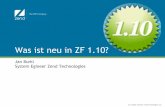 What's New in ZF 1.10? - Zend · 5/4/2010 · Liefert alle Ressourcen zur Generierung einer Vielzahl von Feeds, inklusive Feed Extension ... Neues zentralisiertes “Migration Notes”