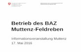 Betrieb des BAZ Muttenz-Feldreben - .Staatssekretariat f¼r Migration SEM . Informationsveranstaltung
