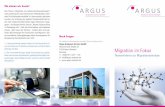 Argus Analysen Service GmbH Migration im Fokusargus-analysen.de/assets/plugindata/poola/d_argus-flyer-migration... · Migration im Fokus Testverfahren zur Migrationsanalyse. Migrationsanalysen