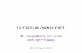 Formatives Assessment - Lehrerfortbildungsserver: … · Formatives Assessment – Ziele • Stärkung Selbsteinschätzungs-kompetenz • aktive Verantwortung für Lernprozess übernehmen