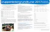 Gruppenleitergrundkurse 2017Emsland-Nord im Dekanat 2017.pdf · Kurs 1 Kurs 2 Kurs 3 Kurs 4 Kurs 5 Alternativ kann ich auch ... Jugendbüro Papenburg Kirchstr. 16, 26871 Papenburg