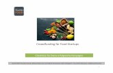 Checkliste für Deine erfolgreiche ... - food …food-crowdfunding.de/.../07/Checkliste-Crowdfunding_-StartinFOOD.pdf · Crowdfunding für Food-Startups Checkliste für Deine erfolgreiche