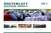 Ärzteblatt Sachsen-Anhalt - Heft 10/2016 · PDF file35 Der Anästhesist als perioperativer Mediziner ... Oberarzt Jens H. Schumacher ... Archiv Dr. med. Thomas Langer