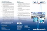 dqs-med folder EG rev01 2 Layout 1 · 93/42/EWG - für welche Kunden? Bevor Sie ein Medizinprodukt auf dem europäischen Markt in Verkehr bringen oder in Betrieb nehmen, müssen Ihre
