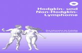 Hodgkin- und Non-Hodgkin- Lymphome · Das Erbgut jeder Körperzelle kann durch bestimmte Einflüsse (Strah-len, Viren, Gifte, chronische Infek-tionen, aber auch altersbedingt) geschädigt