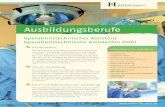 Ausbildungsberufe - helios- · PDF fileund Medizinische Mikrobiologie, Arzneimittellehre, Chirurgie und ihre Fachgebiete, Grundlagen der Krankenpflege, Erste Hilfe und Reanimation.