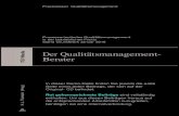 Der Qualitätsmanagement- Berater · H. J. T h o m a nn (H r s g.) Praxiswissen Qualitätsmanagement . Prozessorientiertes Qualitätsmanagement in der betrieblichen Praxis . Stand