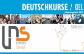 DEUTSCHKURSE / KIEL - UNS – Institut für Deutsch … · 2 Sondertermine zur Vorbereitung auf den Mathe-Teil 6 ... Textproduktion, Lese- und Hörverstehen, Grammatik und Sprechen.