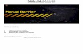 MANUAL BARRIER - Black Panther Group · Allgemeine Beschreibung ManualBarrier ist für Karten-Ersteller gedacht die viele unterschiedliche Objekte auf ihrer Karte entweder manuell