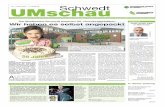 Nr. 1 | März 2016 · 2. Jahrgang UMschau · SDT SMART HOME-Paketen der Stadtwerke? Seite 4/5 Welche Highlights bietet der Frühling in der Uckermark? Seite 6 Am 5. Juni 1996 bezogen