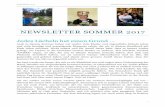 newsletter sommer 2017 deutsch - ckv-annaberg.de Sommer 2017.pdf · Sommer für uns alle unvergesslich schön war. Im Juni wurde ein Junge, der seit er ein Kleinkind war und wegen