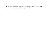 Abschlussprüfung Teil 1+2 - ihk-nuernberg.de · 0 2004 2005 2006 2007 2008 2009 ... Abschlussprüfung Sommer ... Industriemechaniker/-in Abschlussprüfung Teil 2
