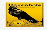 Hexenbote Ausgabe 10 - Das Online-Magazinhexenbote.de/externpdf/10.hexenbote.pdf · Durch die Kraft der Runen konnte Odin sich befreien, er ... Die Rune Uruz ist die Ursprungsrune