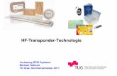 HF -Transponder -Technologie - rfid-systems.atrfid-systems.at/07_HF_Transponder_Technologie_2011.pdf · RFID Systems Seite 4 Funktionen im Transponder -Chip im Überblick Der Transponder