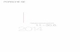 Halbjahresfinanzbericht 1.1.–30.6. - Porsche SE: Home · Oktober 2014 verschoben. ... Juni 2014 eine Kapitaler-höhung durch Ausgabe neuer ... Entwicklung der Pkw-Märkte Von Januar
