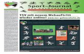 TSV Gaimersheim 1-2016 3handball-gaimersheim.de/images/Sport-Journal/TSV_Sport-Journal_1... · Die TennisForce-Plät-ze erlaubten auch in diesem Dezember ein Nikolausturnier auf der