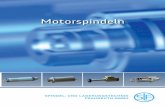 Motorspindeln - SLF Fraureuth GmbH · Kühlsystem mit interner Luftzuführung Lieferumfang incl. 2 m Anschlussleitung, Werkzeug und Spannzange Ø 3,175 125 8 92 59 SW13 SW15 ⌀30