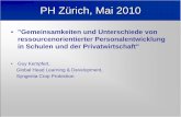 PH Zürich, Mai 2010 - phzh.ch · Corporate Identity oder Schule und Öffentlichkeit • Elternarbeit • Engagement in der Schulentwicklung ...