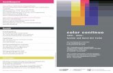 color continuo Veranstaltungsprogramm - Ingo … · Bilder aus Licht und Chemie / Licht der Zukunft TU Dresden, Hermann-Krone-Sammlung, Institut für Angewandte Photophysik ... Theresa