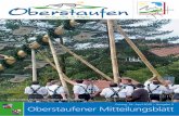 Freitag, 24. April 2015 – Ausgabe 9 Oberstaufener ... · 2 Innenausbauer aPZ allgäuer Parkettzentrale bauer GmbH buflings12. 87534 Oberstaufen Tel. +49 (0) 8386 9363-0 info@apz-bauer.de
